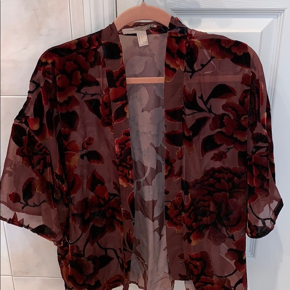 Forever 21 Tops - Velvet Kimono